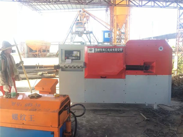 濟鐵工程集團寧陽材料分公司訂購一臺數(shù)控鋼筋彎箍機